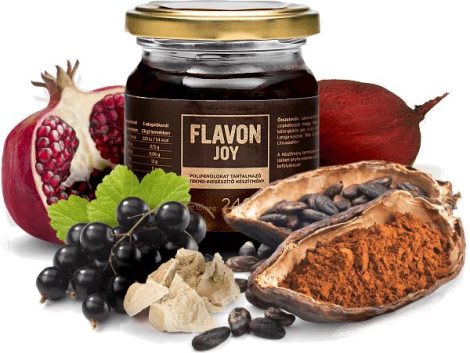 Flavon Joy polifenolokat tartalmazó étrend-kiegészítő 240g - Étrend-kiegészítő, vitamin, FLAVON