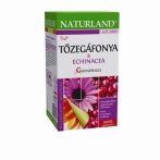 Naturland Gyümölcstea tőzegáfonyával és echinaceával 20x2g - Gyógynövény, tea, Filteres tea
