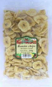 Naturfood Banán chips 200 g - Étel-ital, Szárított, aszalt gyümölcs 