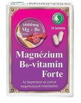 Dr. Chen Magnézium B6-vitamin Forte tabletta 30db - Étrend-kiegészítő, vitamin, Kalcium, magnézium