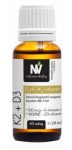 Nature & Vitality K2 + D3 (500 mcg K-komplex + 4000 NE D-vitamin) 60 adag, 20 ml