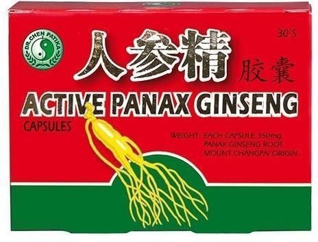 Dr. Chen Aktív Panax ginseng kapszula 30 db - Étrend-kiegészítő, vitamin, 50+