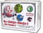 Dr. Chen Q10 + Ginkgo + OMEGA-3 kapszula 30 db - Étrend-kiegészítő, vitamin, Szív és érrendszer
