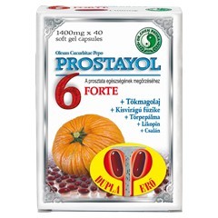Dr. Chen Prostayol 6 Forte kapszula 40 db - Étrend-kiegészítő, vitamin, Húgyutak