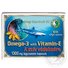 Dr. Chen Omega-3 lágyzselatin kapszula E-vitaminnal 1300 mg 60 db