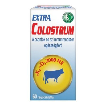 Dr. Chen Colostrum Extra rágótabletta 60 db - Étrend-kiegészítő, vitamin, Immunerősítés, roborálás
