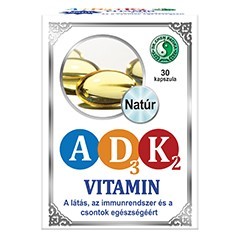 Dr. Chen A+D3+K2 vitaminkapszula 30 db - Étrend-kiegészítő, vitamin, D, A, E, K-vitamin