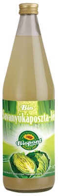 Biopont Bio Savanyúkáposzta-lé 750 ml - Étel-ital, Ital, Zöldség és gyümölcslé
