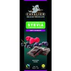 Cavalier belga csokoládé bogyós gyümölcsökkel stevia édesítőszerrel 85g