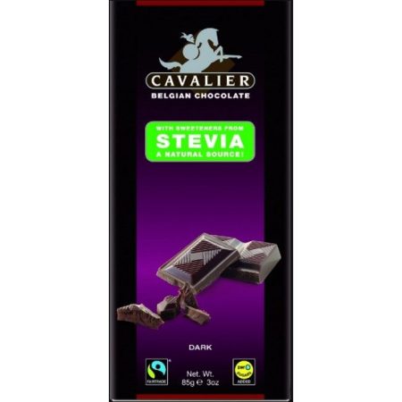 Cavalier belga étcsokoládé stevia édesítőszerrel 85g