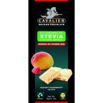 Cavalier belga fehércsokoládé mangóval és málnával stevia édesítőszerrel 85g