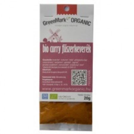 Greenmark Bio Curry fűszerkeverék 20g - Étel-ital, Fűszer, ételízesítő, Fűszer