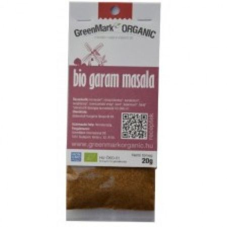Greenmark Bio Garam masala 20g - Étel-ital, Fűszer, ételízesítő, Fűszer