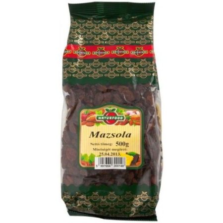 Naturfood Mazsola 500g - Étel-ital, Szárított, aszalt gyümölcs 