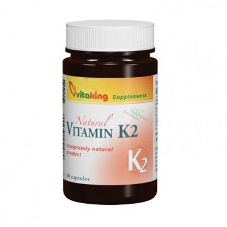 Vitaking K2-vitamin (90mcg) kapszula 30db - Étrend-kiegészítő, vitamin, D, A, E, K-vitamin