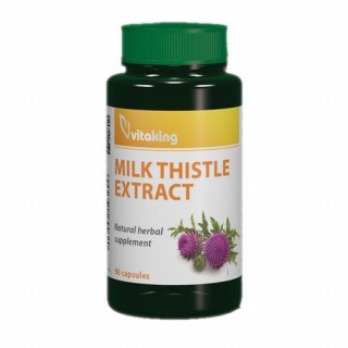 Vitaking Milk Thistle Extract (Máriatövismag kivonat) 500mg kapszula 80db