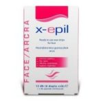 X-Epil hideg arcgyantázó csík 12 db - Kozmetikum, bőrápolás, intim termék, Testápolás, Szőrtelenítés