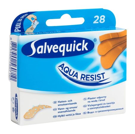 Salvequick Aqua Resist Sebtapasz 28 db
