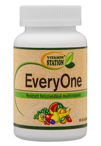 Vitamin Station Everyone multivitamin tabletta 30 db - Étrend-kiegészítő, vitamin, Multivitamin