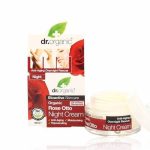Dr. Organic Bio Rózsa éjszakai krém 50 ml - Kozmetikum, bőrápolás, intim termék, Arcápolás, Arckrém