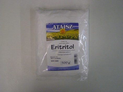 Ataisz Eritritol 500 g - Étel-ital, Cukor, cukorhelyettesítő, édesítőszer, Xilit, eritrit, stevia