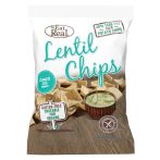 Eat Real Lencse chips tejszínes-kapros 40 g