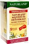 Naturland Májvédő detoxikáló tea 25x1,5 g  - Gyógynövény, tea, Teakaverék