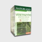 Naturland Vesetisztító teakeverék 20x1,6 g - Gyógynövény, tea, Teakaverék