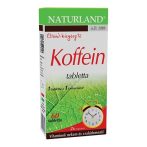 Naturland Koffein tabletta 60 db - Étrend-kiegészítő, vitamin, Idegrendszer