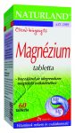 Naturland Magnézium tabletta 60 db - Étrend-kiegészítő, vitamin, Kalcium, magnézium