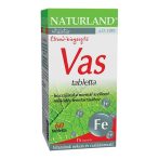 Naturland Vas tabletta 60 db - Étrend-kiegészítő, vitamin, Antioxidáns, nyomelem, ásványi anyag