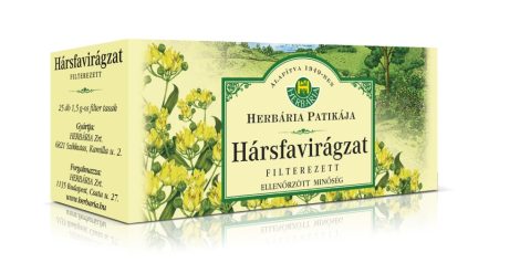 Herbária Hársfavirágzat tea 25x1,5 g 38 g - Gyógynövény, tea, Filteres tea