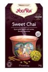 Yogi Bio Édes chai tea 17x2 g  - Gyógynövény, tea, Filteres tea