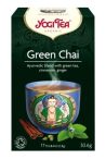 Yogi Bio Zöld chai tea 17x1,8 g - Gyógynövény, tea, Filteres tea