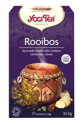 Yogi Bio Rooibos tea 17x1,8 g  - Gyógynövény, tea, Filteres tea
