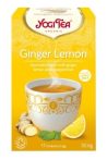 Yogi Bio Citromos gyömbér tea 17x1,8 g  - Gyógynövény, tea, Filteres tea