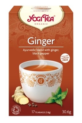 Yogi Bio Gyömbér tea 17x1,8 g - Gyógynövény, tea, Filteres tea