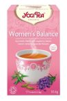 Yogi Bio Női egyensúly tea 17x1,8 g - Gyógynövény, tea, Filteres tea