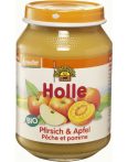 Holle Bio Bébiétel őszibarack-alma 190 g