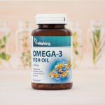 Vitaking Omega-3 halolaj 1200 mg kapszula 90 db - Étrend-kiegészítő, vitamin, Omega 3-6-9