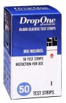 DropOne vércukormérő tesztcsík 50 db