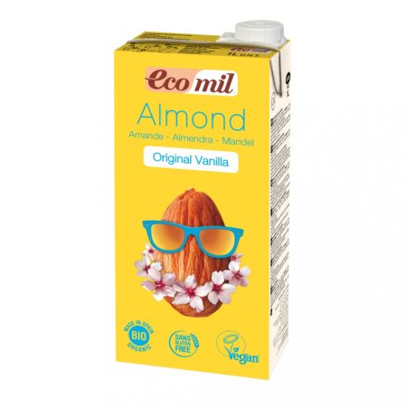 Ecomil Bio mandulaital vaníliás 1000 ml