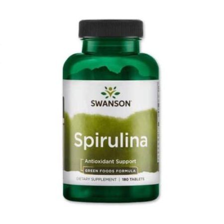 Swanson Spirulina alga 500mg tabletta 180 db