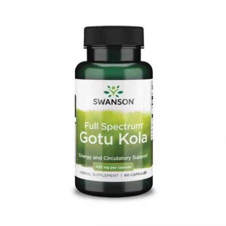 Swanson Gotu Kola 435mg 60db gélkapszula 