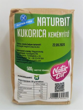 NATURBIT GM KUKORICA KEMÉNYÍTŐ 500 G