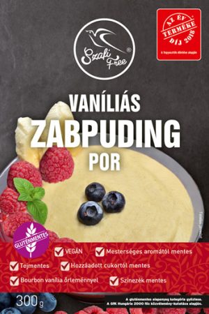 SZAFI FREE VANÍLIÁS ZABPUDING POR 300G