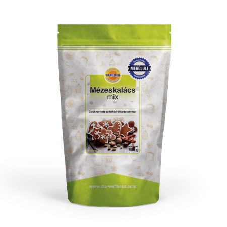 DIA-WELLNESS MÉZESKALÁCS MIX  Maltit Mentes 500 G